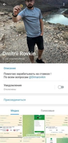 Dmitrii Rovkin - Телеграм канал