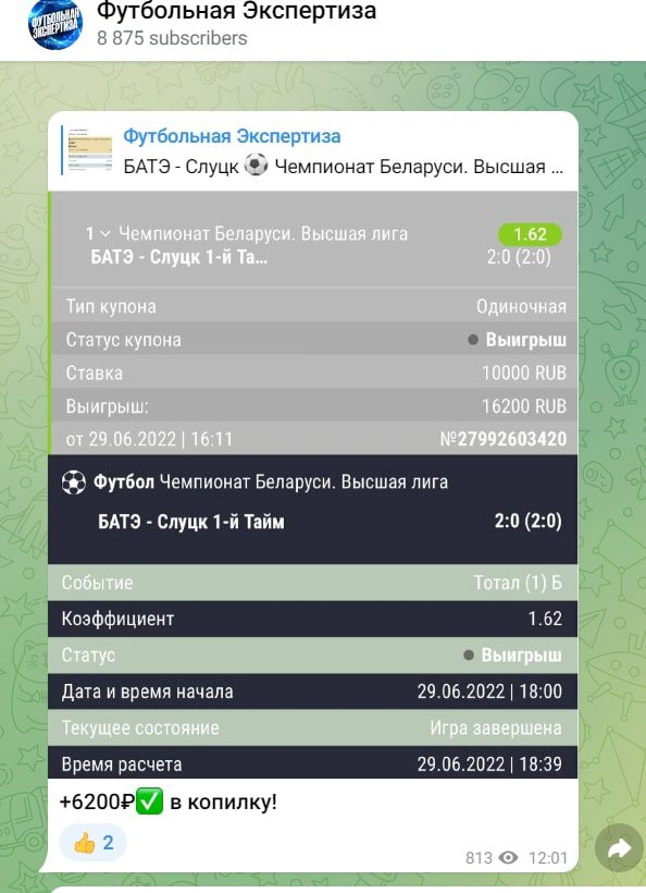 Футбольная Экспертиза - отчет
