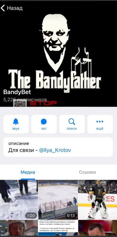 Каппер Bandy Bet Телеграмм