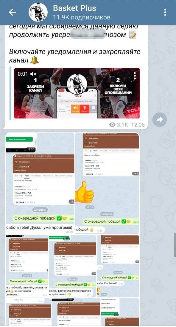 Basket plus - Телеграмм канал