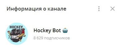 Hockey Bot Telegram