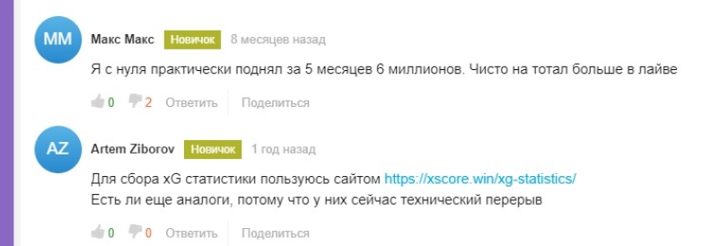 Отзывы о сайте Xscore