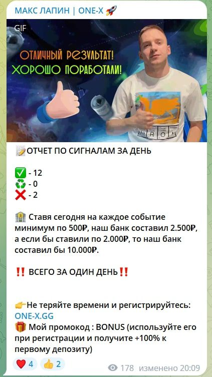 Проект Макс Лапин ONE X