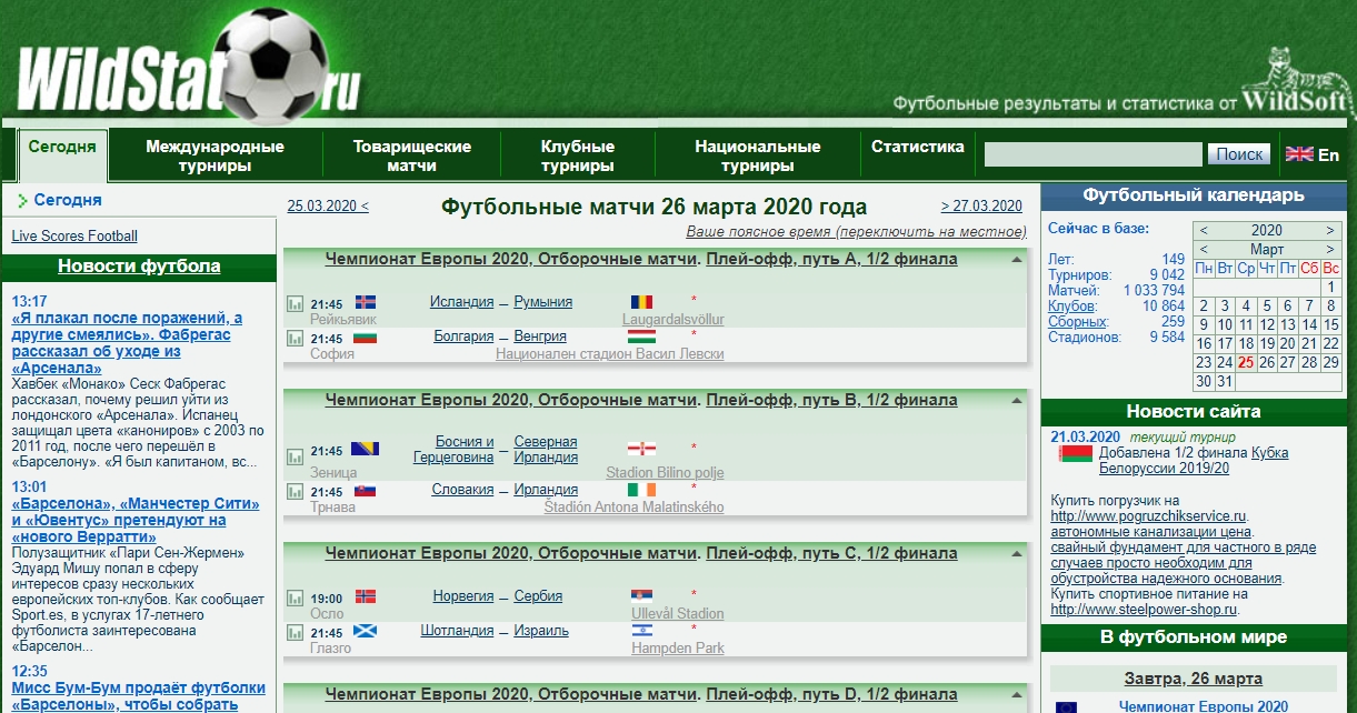 Отзывы о прогнозах от Wildstat.ru
