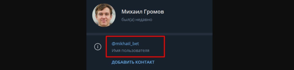 Михаил Громов телеграм
